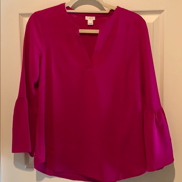 J CREW Bell Sleeve Blouse - Picture 1 of 5